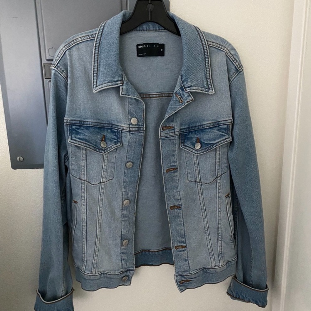 ASOS blue denim jacket size XS